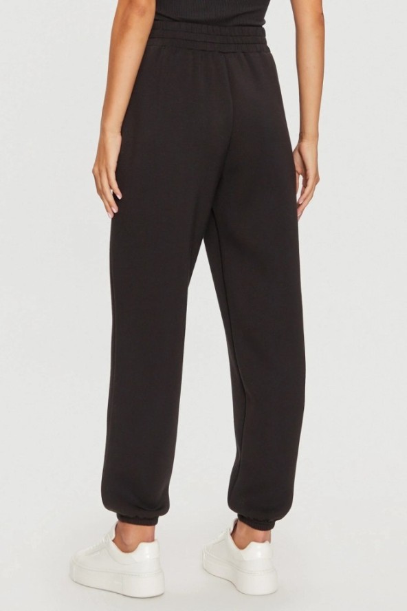 GUESS Czarne damskie spodnie dresowe Cecilia, Rozmiar L