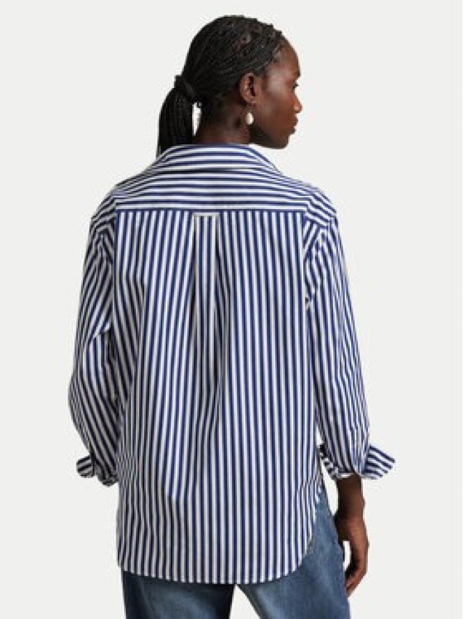 Polo Ralph Lauren Koszula 211968218001 Granatowy Oversize
