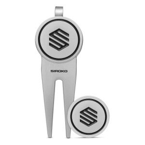 Pitchfork golfowy Siroko Pin Silver