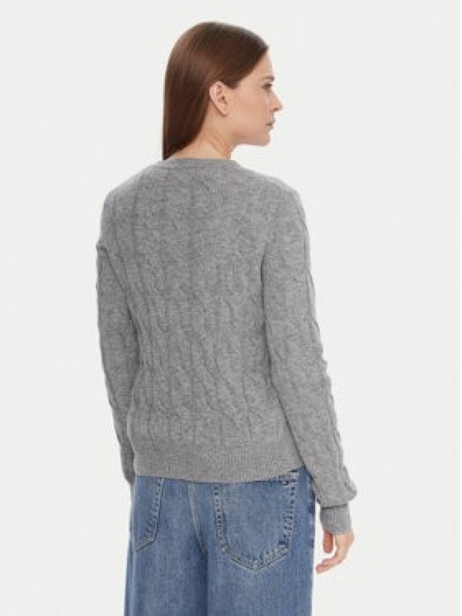 Tommy Hilfiger Kardigan WW0WW47463 Szary Regular Fit