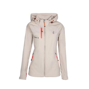 Kurtka softshell damska AULP ROSSA wodoodporna oddychająca regulowana z kapturem