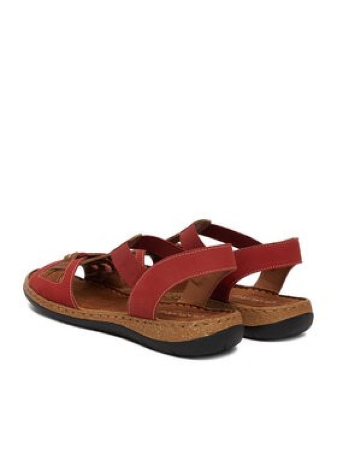 Go Soft Sandały CEO-WI23-4773-08 Czerwony