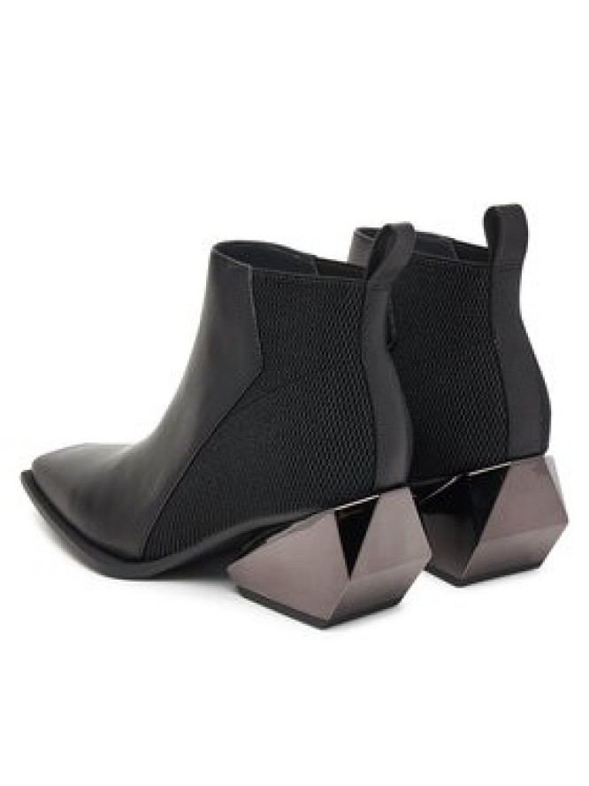 United Nude Botki Ricky Mid 109500116 Czarny