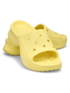 Crocs Klapki "Bae Slide" w kolorze żółtym rozmiar: 37/38