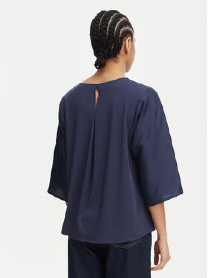 Weekend Max Mara Bluzka Fastoso 2615941032 Granatowy Relaxed Fit