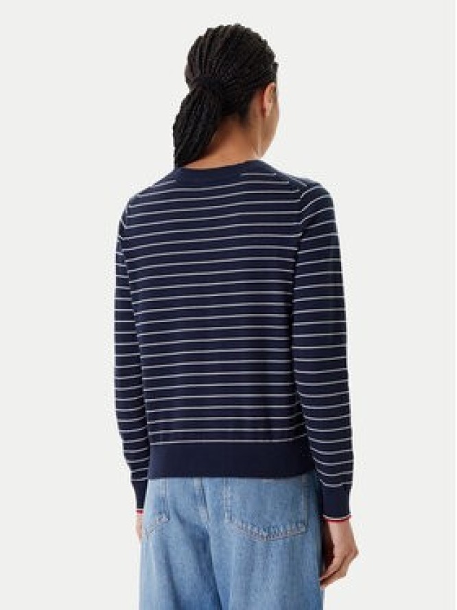 Tommy Hilfiger Kardigan WW0WW42370 Granatowy Regular Fit