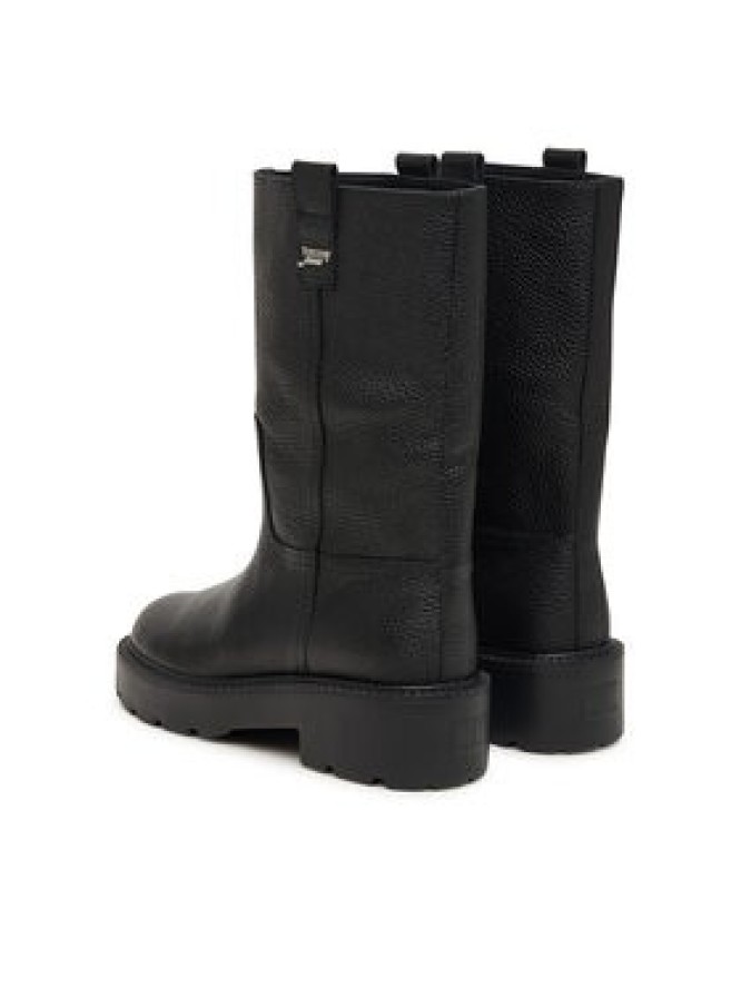 Tommy Jeans Kozaki Tjw Tubular Mid Boots EN0EN03111 Czarny