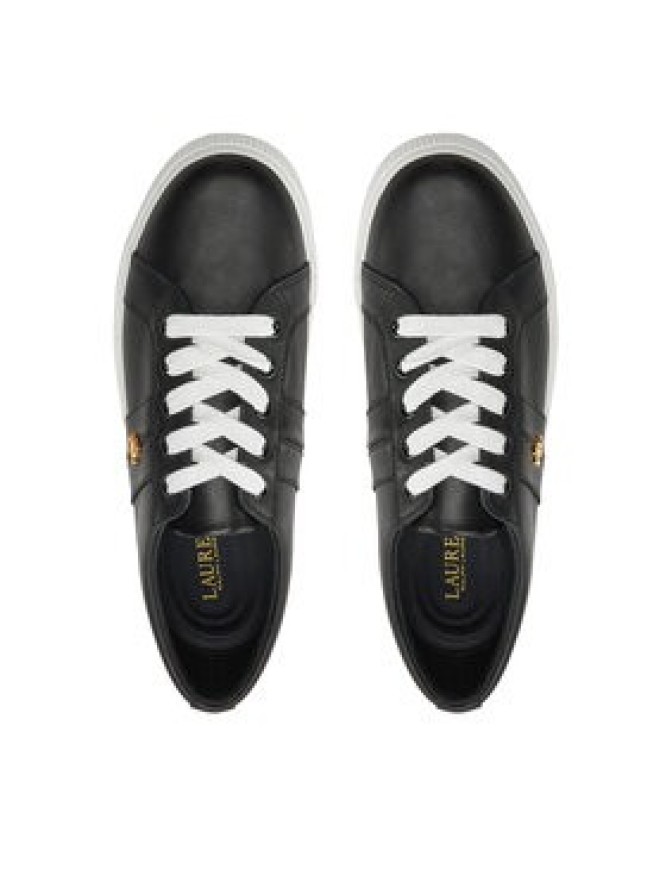 LAUREN RALPH LAUREN Sneakersy Janson II 802775372002 Czarny