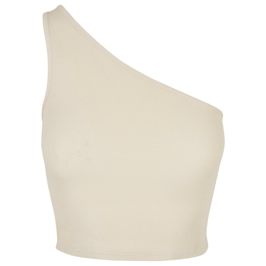 Damski krótki tank top Urban Classics Asymmetric