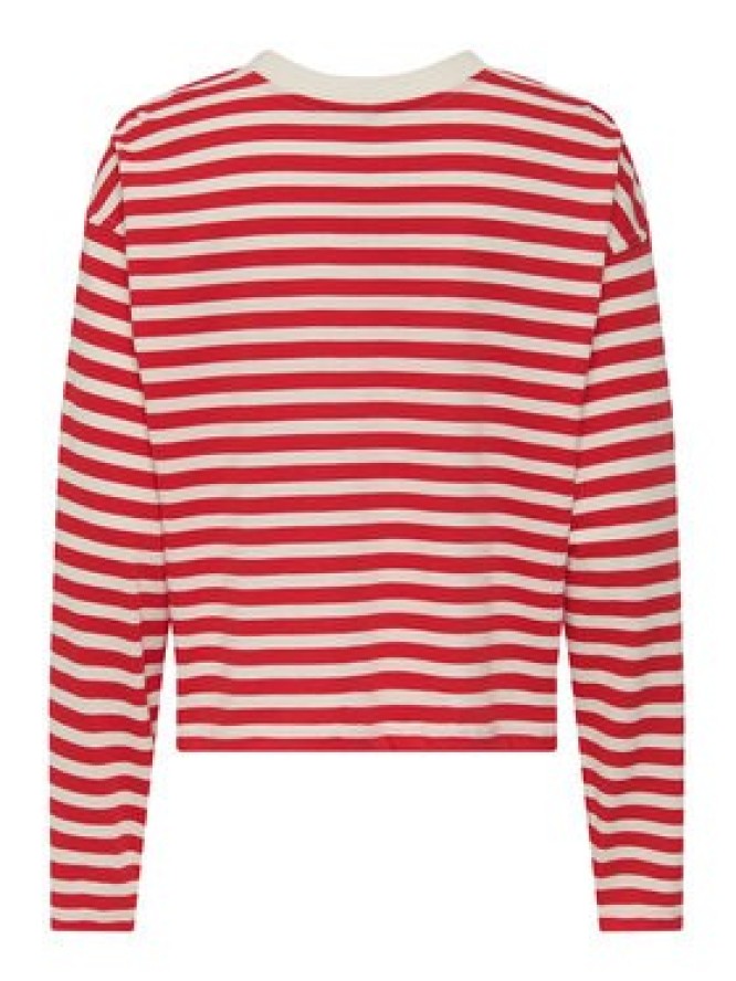 ONLY Bluzka Livina 15359682 Czerwony Regular Fit