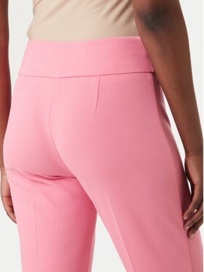 Rinascimento Spodnie materiałowe CFC0127875003 Różowy Straight Fit