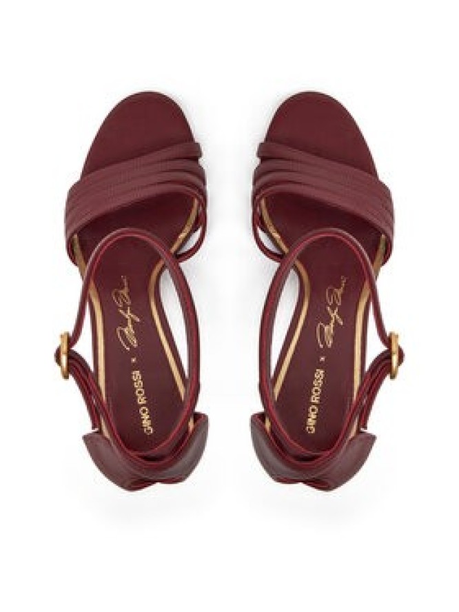 Gino Rossi Sandały NELLY-SLT1527-7 Bordowy