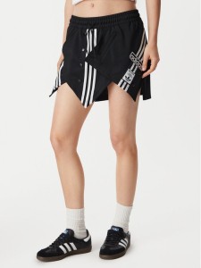 adidas Spódnica mini Reconstructed Adibreak KS4165 Czarny Regular Fit
