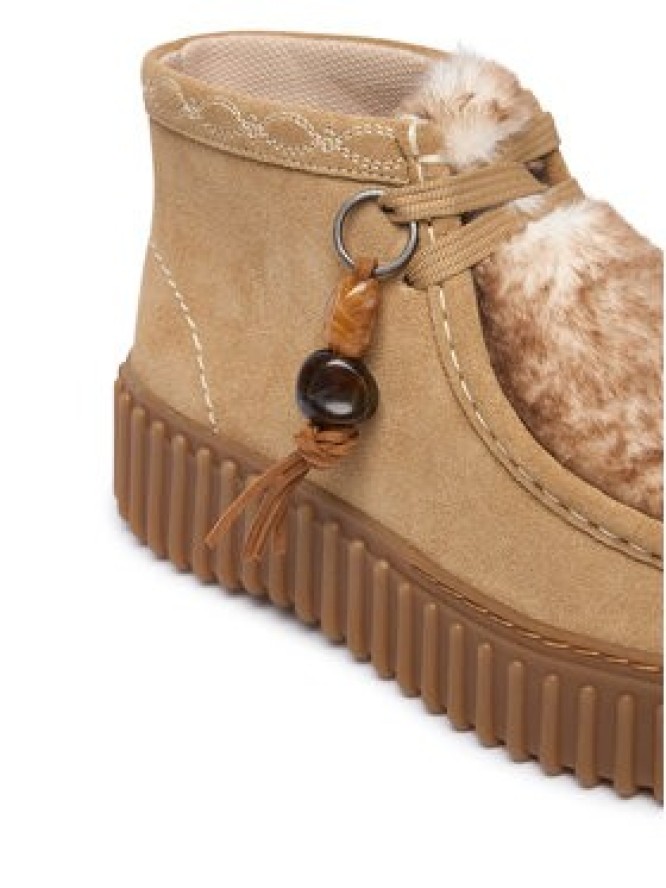 Clarks Trzewiki Torhill Moss 26329429 Beżowy jasny