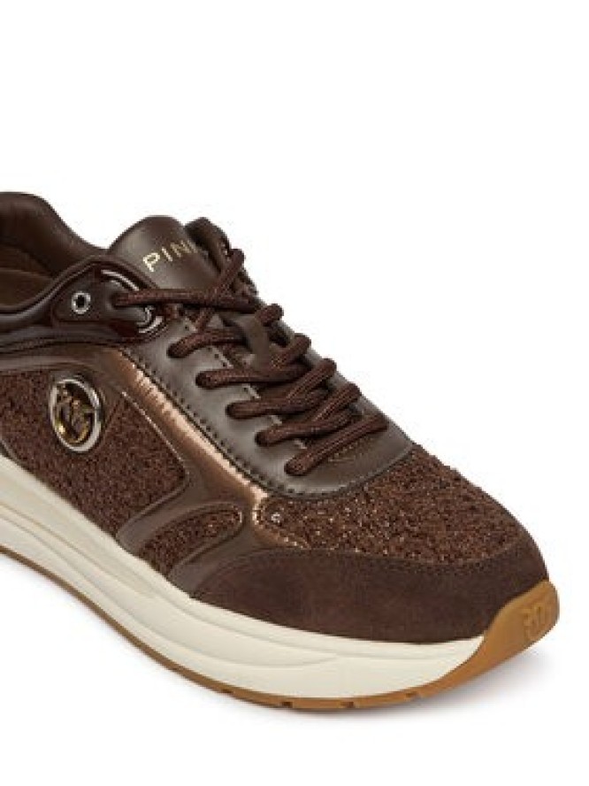 PINKO Sneakersy Nataly 02 SS0197P155 Brązowy ciemny