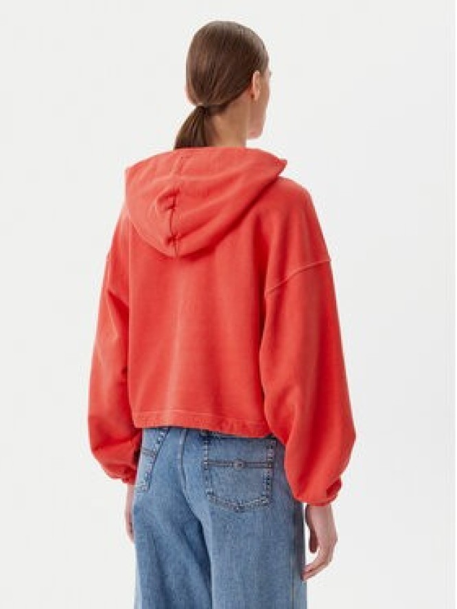Tommy Jeans Bluza DW0DW20314 Pomarańczowy Relaxed Fit