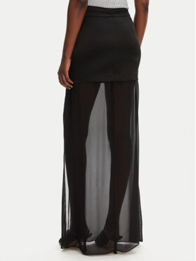 PINKO Spódnica maxi Gaerzetta 104686 A2CO Czarny Regular Fit