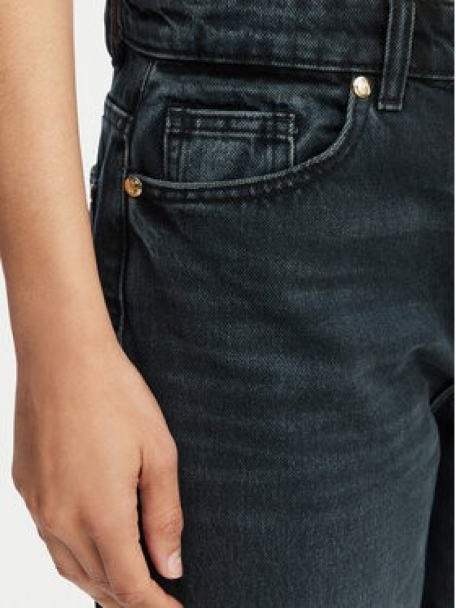 Just Cavalli Jeansy 80PAB5T2 CDWCH Granatowy Straight Fit