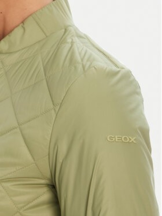 Geox Kurtka przejściowa Amabel W5520F T3132 F3275 Zielony Regular Fit