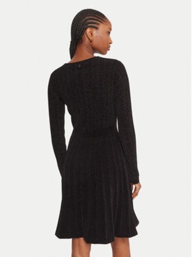 Guess Sukienka dzianinowa W5BK79 Z3902 Czarny Regular Fit