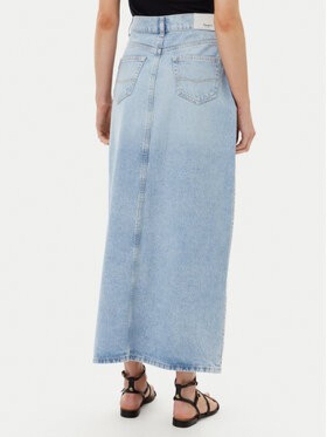 Pepe Jeans Spódnica jeansowa PL901211 Niebieski Regular Fit