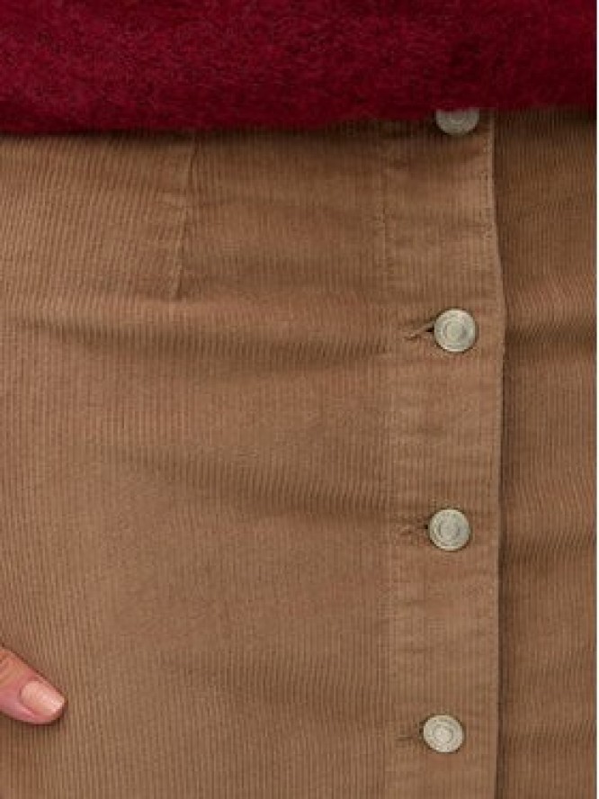 Vero Moda Spódnica mini Etta 10315342 Beżowy Regular Fit