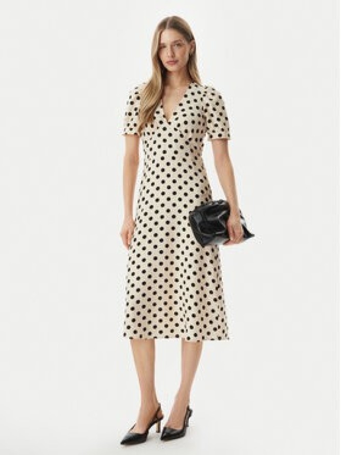 Morgan Sukienka codzienna 261-ROVITA Beżowy Regular Fit