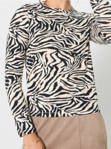 Bluzka z długimi rękawami - wielobarwny