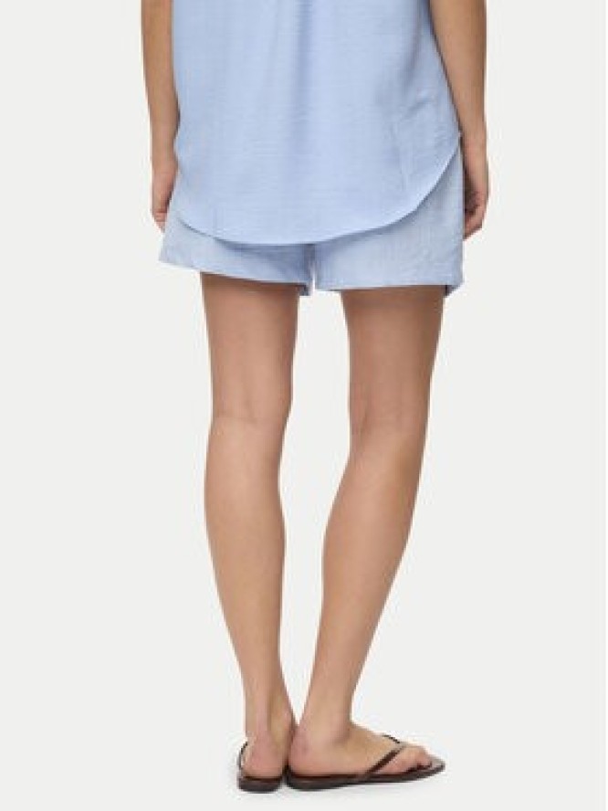 Vero Moda Szorty materiałowe Melaney 10325868 Niebieski Loose Fit