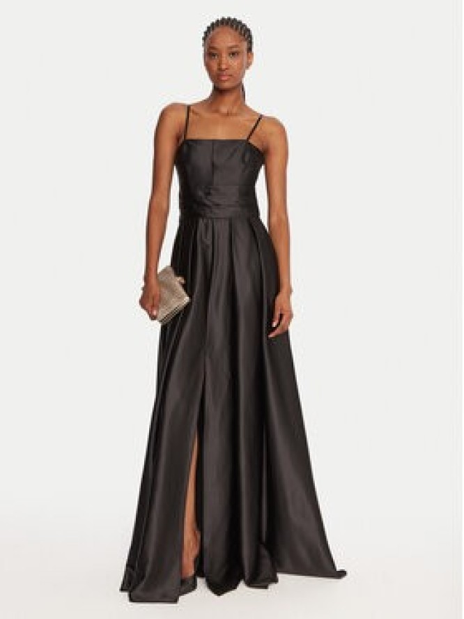 Rinascimento Sukienka wieczorowa CFC0020046002 Czarny Slim Fit