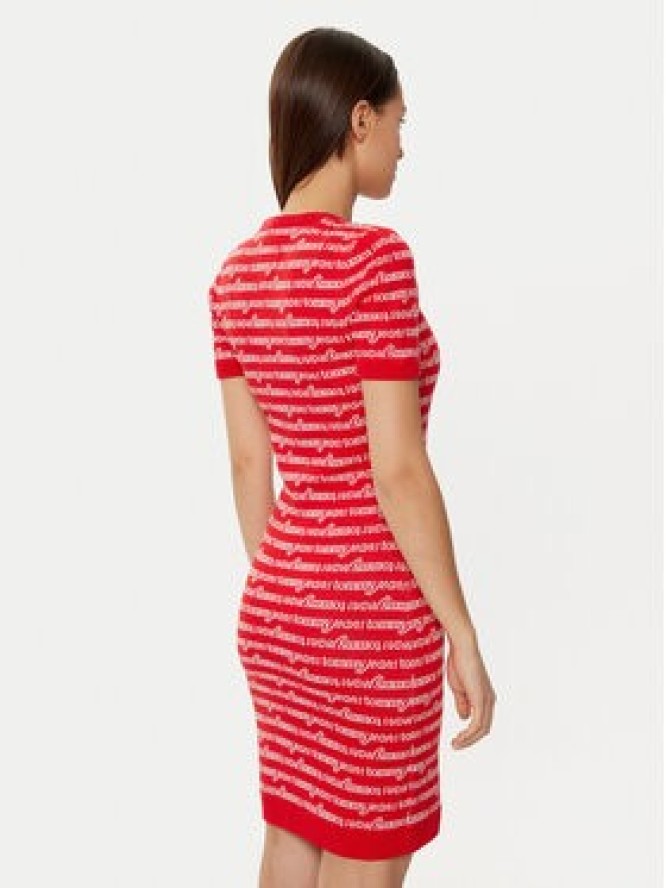 Tommy Jeans Sukienka codzienna DW0DW19478 Czerwony Slim Fit