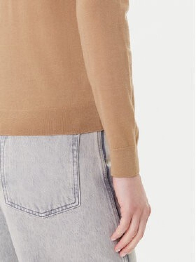 BOSS Sweter Ferpina 50544987 Beżowy Slim Fit