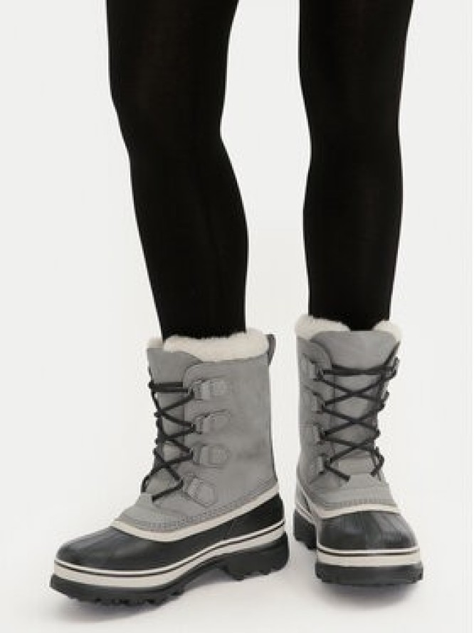 Sorel Śniegowce Caribou NL1005 Szary