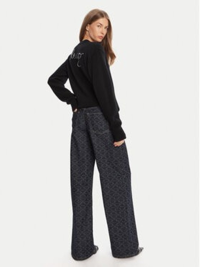 HUGO Sweter Solanu 50545092 Czarny Regular Fit