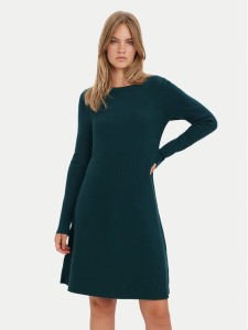 Vero Moda Sukienka dzianinowa Nancy 10254807 Zielony Regular Fit