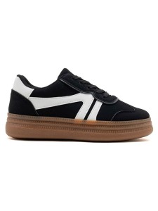 C'M Sneakersy w kolorze biało-czarnym rozmiar: 36