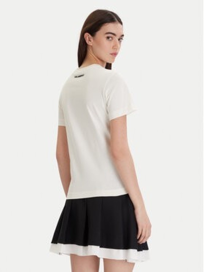 KARL LAGERFELD T-Shirt A1W17129 Écru Regular Fit