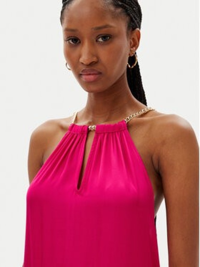 Gaudi Sukienka wieczorowa 511FD15030 Różowy Regular Fit