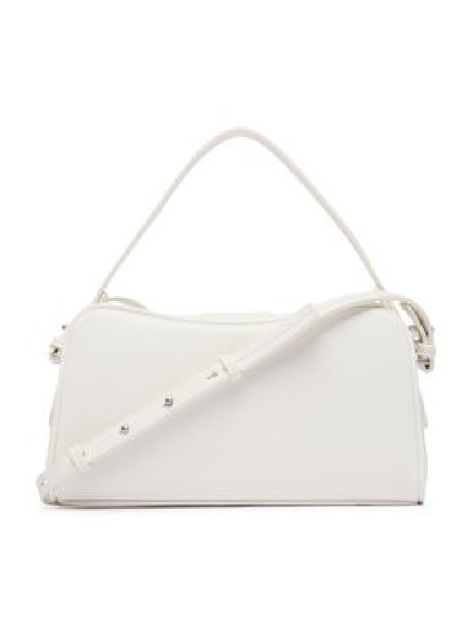 Calvin Klein Torebka Emblem Trio Top Handle Camera Ba LV04F3370G Biały