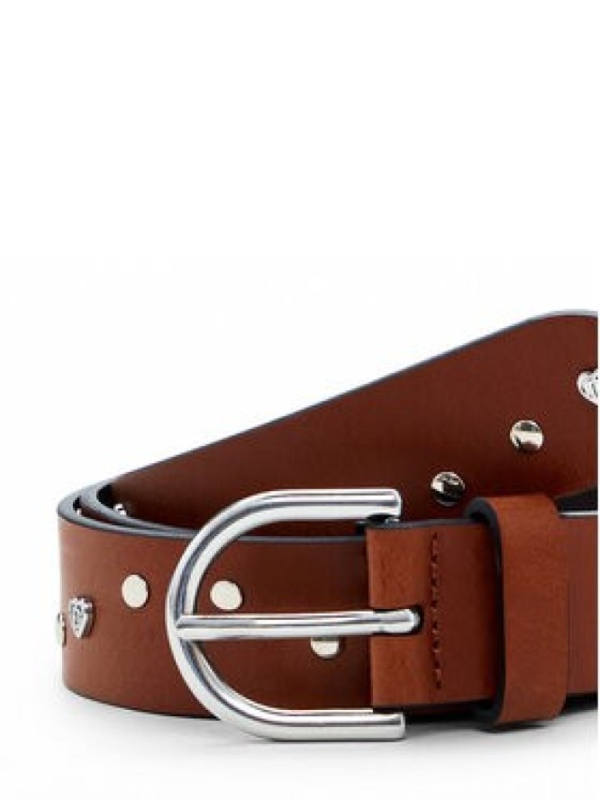 Desigual Pasek Damski 25SARL05 Brązowy