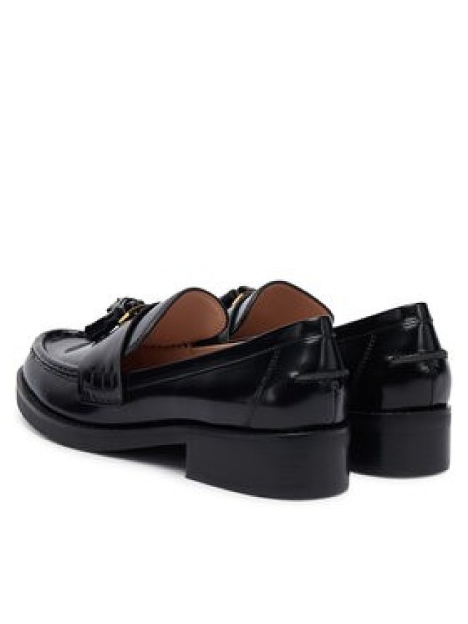 Coccinelle Loafersy E4 PF2 16 04 01 001 Czarny