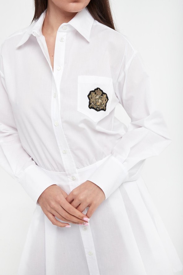 Sukienka koszulowa mini ERMANNO FIRENZE