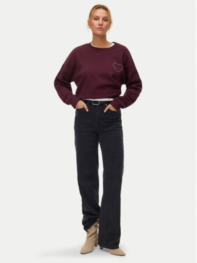 Vero Moda Bluza Lotte 10333544 Fioletowy Regular Fit