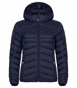 clique Kurtka Idaho Women Dark Navy z recyklowanego poliamidu