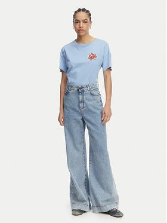 Liu Jo T-Shirt WA6414 JS923 Niebieski Regular Fit