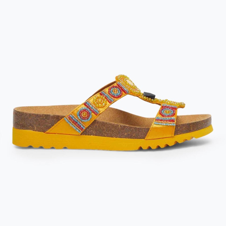 Klapki damskie Scholl New Bogota Wedge Med