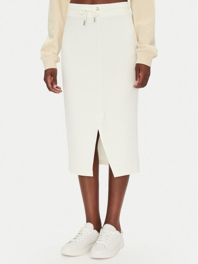Fransa Spódnica midi 20615495 Écru Regular Fit