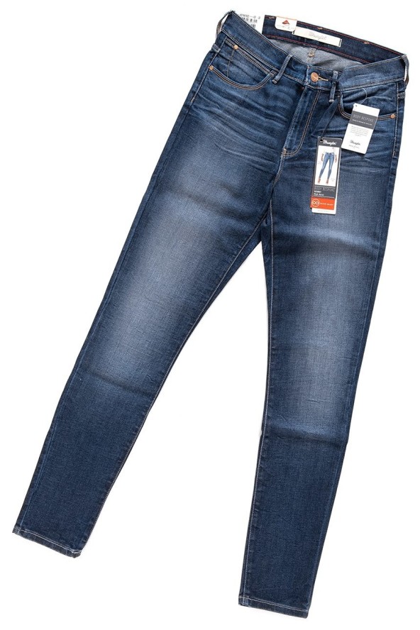 WRANGLER HIGH SKINNY FOZEN BLUE W27HX782Z