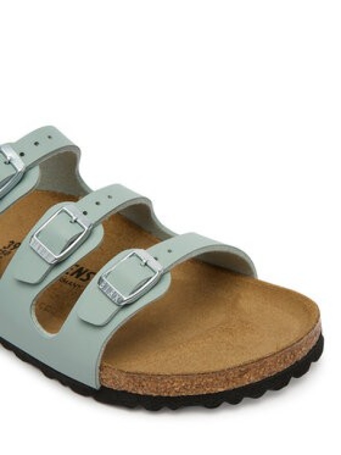 Birkenstock Klapki Florida 1032055 Zielony