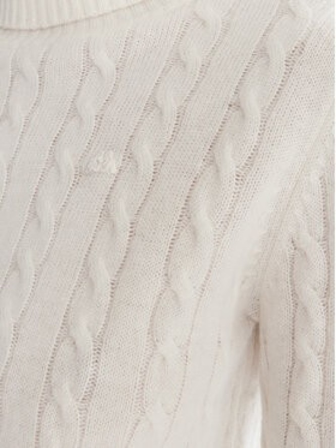 Robe di Kappa Golf Hevia 621118W Écru Regular Fit